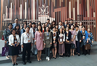 Participants of the programme visit the HKSAR Legislative Council